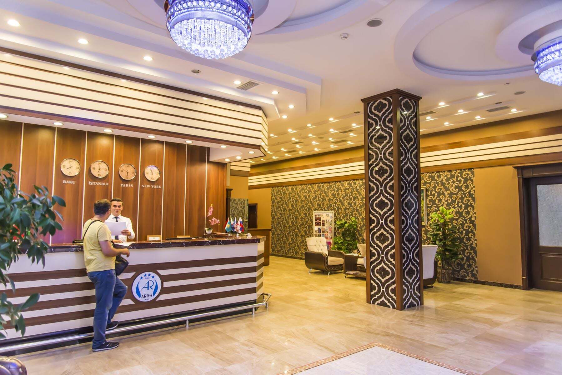 Ariva Hotel Баку Экстерьер фото
